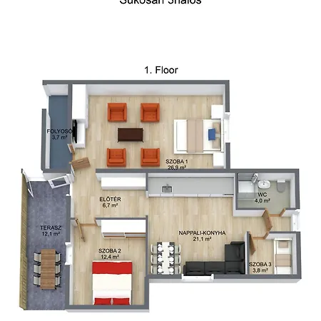 Apartmán Dalmatia Sukošan
